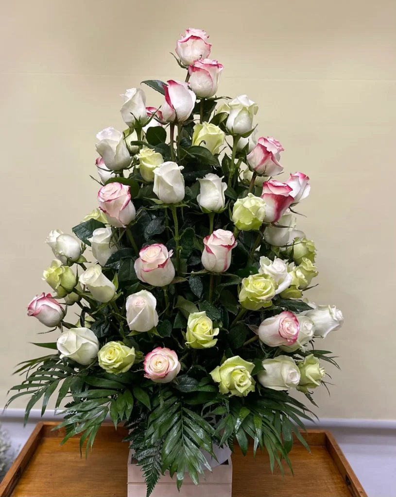 Arranjament de 60 Roses