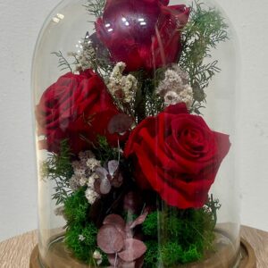 Cúpula amb tres Roses Eternes